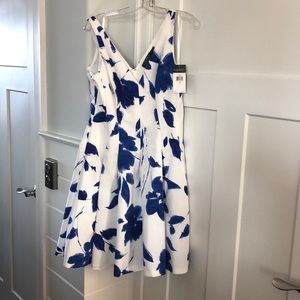 BNWT RALPH LAUREN PLEATED FLARE DRESS